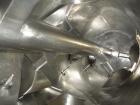 Used Littleford 1200 Liter Stainless Steel High Shear Horizontal Plow Mixer, Mo