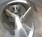 Used Stainless Steel Littleford Batch Type Plow Mixer, model FKM1200D