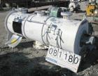 USED: Littleford plow mixer, model FKM1200D, batch type. 26.1 cubic foot working capacity, 43.4 total, 316 stainless steel. Non-jacketed chamber 32