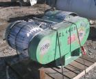 USED: Littleford plow mixer, model FKM1200D, batch type. 26.1 cubic foot working capacity, 43.4 total, 316 stainless steel. Non-jacketed chamber 32