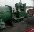 Used Littleford Plow Mixer, Model FKM3000D. Stainless steel, 40