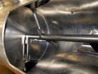 Used Littleford Plow Mixer, Model  FKM600D. Stainless steel construction, sanitary welded plows, 21.9 cubic feet total capacity, 12.9 cubic feet working capacity, single access door, with (2) 10 hp h...