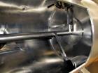 Used Littleford Plow Mixer, Model  FKM600D. Stainless steel construction, sanitary welded plows, 21.9 cubic feet total capacity, 12.9 cubic feet working capacity, single access door, with (2) 10 hp h...