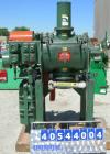 Used Littleford Batch Type Plow Mixer, Model FM-130-D, 304 Stainless Steel. 3 Cubic feet working capacity, 4.6 total. Carbon steel jacketed chamber 19