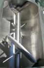 Used Littleford Batch Type Plow Mixer, Model FM-130-D, 304 Stainless Steel. 3 Cubic feet working capacity, 4.6 total. Carbon steel jacketed chamber 19