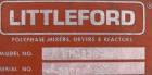 Used Littleford Batch Type Plow Mixer, Model FM-130-D, 304 Stainless Steel. 3 Cubic feet working capacity, 4.6 total. Carbon steel jacketed chamber 19