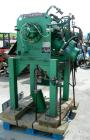 USED: Littleford/Lodige plow mixer, model FM-130-D, batch type. 3 cu ft working capacity, 4.6 total, 304 stainless steel. Carbon steel jacketed chamber 20