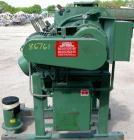 USED: Littleford plow mixer, model FM-130-D, 304 stainless steel. 3 cubic feet working capacity, 4.6 total. Carbon steel jacketed chamber 20