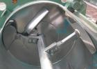 USED: Littleford plow mixer, model FM-130-D, 304 stainless steel. 3 cubic feet working capacity, 4.6 total. Carbon steel jacketed chamber 20