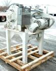 Used Littleford Batch Type Plow Mixer, Model FM-130-D, 304 stainless steel. 3 cubic feet working capacity,4.6 total. Carbon steel jacketed chamber approximately 20’’ diameter x 26’’ long rated 75 psi...