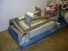 Used Littleford Batch Type Plow Mixer, Model FM130-D, Stainless Steel. 3 Cubic feet working capacity (4.6 total). Welded plows, 10 hp chopper, 7.5 main drive. Mounted on a stand with panel. Price inc...