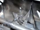 Used Littleford Batch Type Plow Mixer, Model FM130D, 304 Stainless Steel. 3 cubic feet working capacity, 4.6 total. Internal rated full vacuum at 320 deg F, jacket rated 75 psi at 320 deg F. Bolt on ...