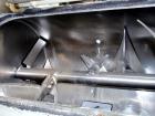 Used Littleford Batch Type Plow Mixer, Model FM130D, 304 Stainless Steel. 3 cubic feet working capacity, 4.6 total. Internal rated full vacuum at 320 deg F, jacket rated 75 psi at 320 deg F. Bolt on ...
