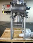 Used Littleford plow mixer, model FM 130-D, all stainless steel construction including chamber, jacket, plows, ends and base, 4.6 cu ft total capacity, 2.8 cu ft working capacity, welded plows, jacke...