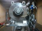 Used Littleford plow mixer, model FM 130-D, all stainless steel construction including chamber, jacket, plows, ends and base, 4.6 cu ft total capacity, 2.8 cu ft working capacity, welded plows, jacke...