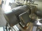 Used Littleford plow mixer, model FM 130-D, all stainless steel construction including chamber, jacket, plows, ends and base, 4.6 cu ft total capacity, 2.8 cu ft working capacity, welded plows, jacke...