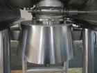 Used Littleford plow mixer, model FM 130-D, all stainless steel construction including chamber, jacket, plows, ends and base, 4.6 cu ft total capacity, 2.8 cu ft working capacity, welded plows, jacke...
