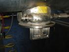 USED: Littleford 130 liter stainless steel high intensity mixer, model FM130. This unit is reported to be in superb condition and features complete stainless steel construction including support base...