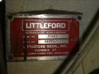 Used Littleford Laboratory Plow Mixer, Model FM-50, 316 Stainless Steel