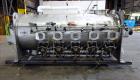 Used Littleford Plow Mixer, Model KM-3000-D, 304 Stainless Steel,