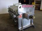 Used Littleford Plow Mixer, Model KM-3000-D, 304 Stainless Steel,