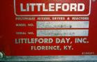 Used Littleford Plow Mixer, Model KM-3000-D, 304 Stainless Steel,