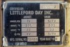 Used Littleford Plow Mixer, Model KM6000D, 6000 Liter