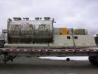 Used Littleford Plow Mixer, Model KM6000D, 316L Stainless Steel. 148 Cubic foot working capacity (212 Total). Internal rated 5 psi and full vacuum at 331 deg.f., 304L stainless steel jacket rated 90 ...