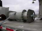 Used Littleford Plow Mixer, Model KM6000D, 316L Stainless Steel. 148 Cubic foot working capacity (212 Total). Internal rated 5 psi and full vacuum at 331 deg.f., 304L stainless steel jacket rated 90 ...