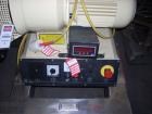 Used Littleford/Lodige Lab Plow Mixer, model MB20R, 20 liter (0.7 cubic feet) capacity, stainless steel. Jacketed chamber, rated 14.9 psi at 250 deg F. 1.5 kW, 230/460 volt main drive, on stainless s...
