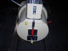 Used Littleford/Lodige Lab Plow Mixer, model MB20R, 20 liter (0.7 cubic feet) capacity, stainless steel. Jacketed chamber, rated 14.9 psi at 250 deg F. 1.5 kW, 230/460 volt main drive, on stainless s...
