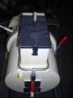 Used Littleford/Lodige Lab Plow Mixer, model MB20R, 20 liter (0.7 cubic feet) capacity, stainless steel. Jacketed chamber, rated 14.9 psi at 250 deg F. 1.5 kW, 230/460 volt main drive, on stainless s...