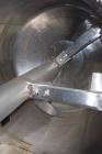 Used Stainless Steel Littleford Vacuum Plow Mixer/Dryer, 4000 Liter Capacity, Model VT-4000