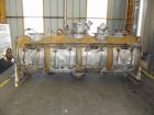 Used-Lodige Type FKM 2000 DA4Z Horizontal Mixer with Stainless Steel Jacket.  Total volume 528 gallons (2000 liters).  Inter...