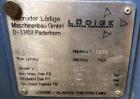 Used Lodige Plow Mixer, Model FKM 2000D-3MZ