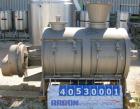 Used Lodige Plow Mixer, Model H600, 304 Stainless Steel. 11 Cubic feet working capacity, 21.2 total. 32