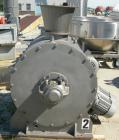 Used Lodige Plow Mixer, Model H600, 304 Stainless Steel. 11 Cubic feet working capacity, 21.2 total. 32