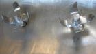 Used Lodige Plow Mixer, Model H600, 304 Stainless Steel. 11 Cubic feet working capacity, 21.2 total. 32