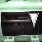 Used Lodige Plow Mixer, stainless steel 316. Max capacity 79.28 gallons (300 liters). Max. pressure 0.5 bar. Max. temperature 230 F (110 C).