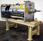 Used- Stainless Steel MWM Continuous Plow Mixer, Model MISCHER-R-1250. Approximately 44 cubic feet (1250 liters)