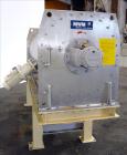 Used Stainless Steel MWM Continuous Plow Mixer, Model MISCHER-R-1250. Approximately 44 cubic feet (1250 liters)