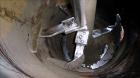 Used Stainless Steel MWM Continuous Plow Mixer, Model MISCHER-R-1250. Approximately 44 cubic feet (1250 liters)