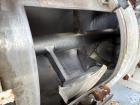 Used-Morton Machine Plow Mixer, Model FKM600D, 321 Stainless Steel. Total capacity 21.18 cubic foot (600 liter), working cap...