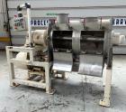 Used Morton Machine Plow Mixer, Model FKM600D, 321 Stainless Steel. Total capacity 21.18 cubic foot (600 liter), working capacity 14.13 cubic foot (400 liter). Approximately 790mm (31.1