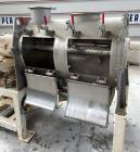 Used Morton Machine Plow Mixer, Model FKM600D, 321 Stainless Steel. Total capacity 21.18 cubic foot (600 liter), working capacity 14.13 cubic foot (400 liter). Approximately 790mm (31.1