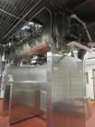 Used Processall 2000 Liter Jacketed Plow Mixer, Model 2000H. Stainless steel construction with (2) inspection doors, (4) 10 hp choppers, jacketed, with CSC filter. Serial# 81.