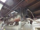 Used Processall 2000 Liter Jacketed Plow Mixer, Model 2000H. Stainless steel construction with (2) inspection doors, (4) 10 hp choppers, jacketed, with CSC filter. Serial# 81.