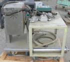 Used Processall Tilt-A-Mix Lab Size Plow Mixer, Model 4 H/V, 304 stainless steel. 2 liter working capacity (.07 cubic feet), 4 total. Non-jacketed chamber 6