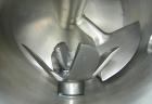 Used Processall Tilt-A-Mix Lab Size Plow Mixer, Model 4 H/V, 304 stainless steel. 2 liter working capacity (.07 cubic feet), 4 total. Non-jacketed chamber 6