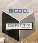 Used Scott Horizontal Cylindrical Plow Type Mixer
